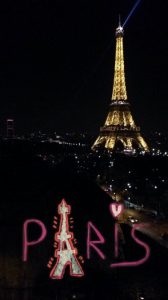 This is the first artist-created Snapchat geofilter, and overlay for the city of Paris.