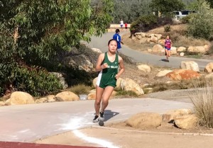 Senior Gilim Bae was among the top Condor League finishers in the opening non-league meet.