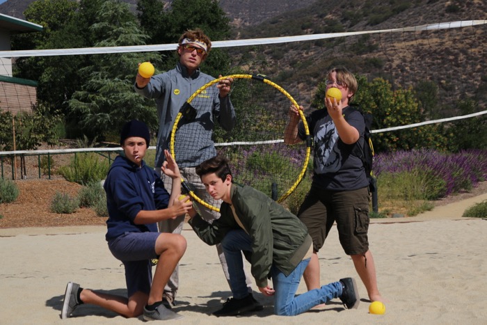 Spikeball mania at its finest at the Upper Campus.